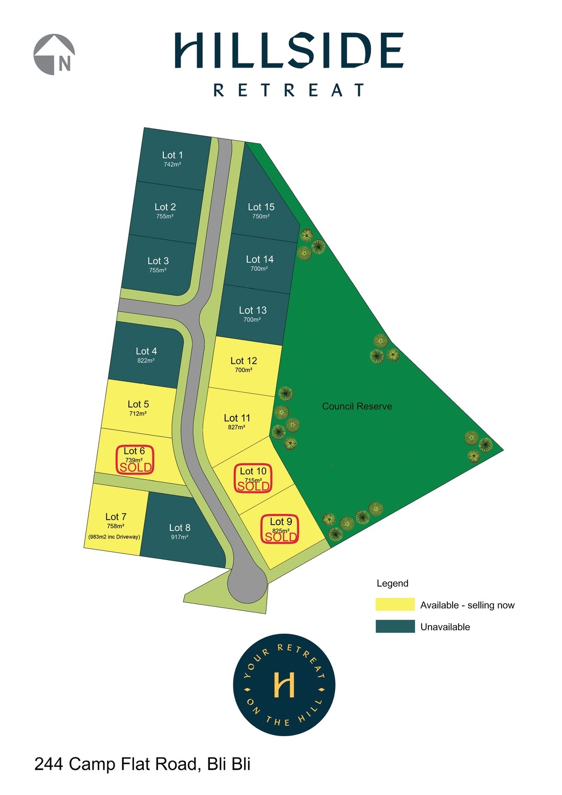[Land for Sale] Hillside Retreat Estate Sunshine Coast, Bli Bli OpenLot